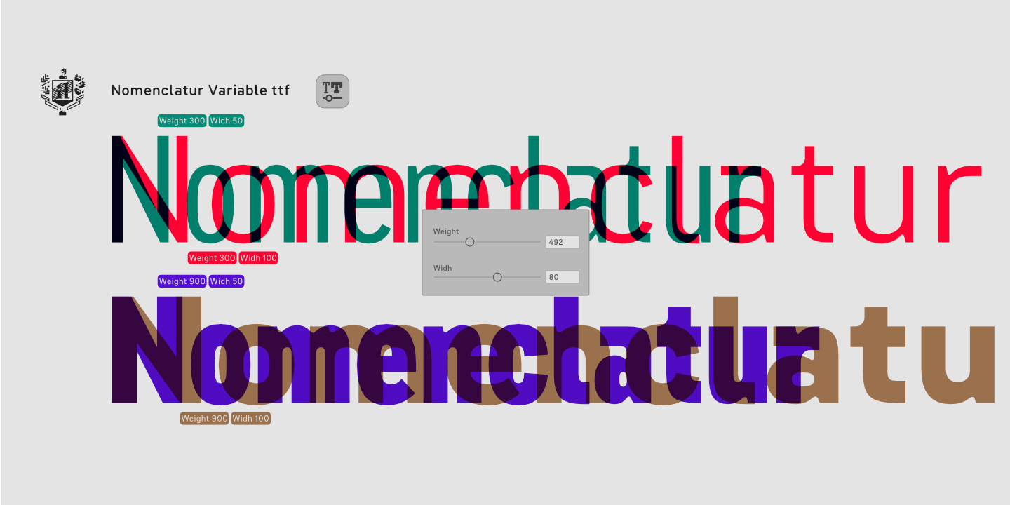 Ejemplo de fuente Nomenclatur #4